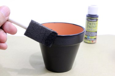 black paint