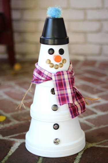 clay snowman
