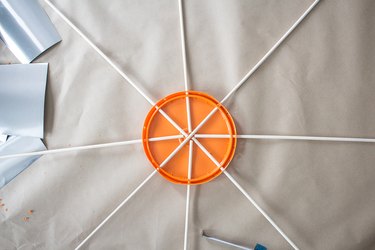 Feed Dowels Through Holes