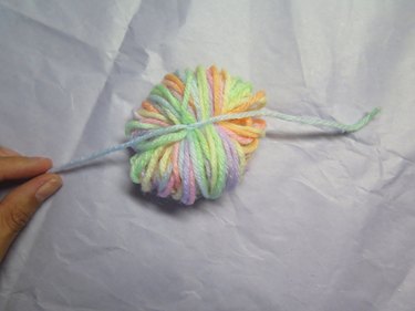 Double knotted tie.