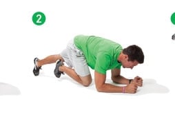 Plank Kickouts